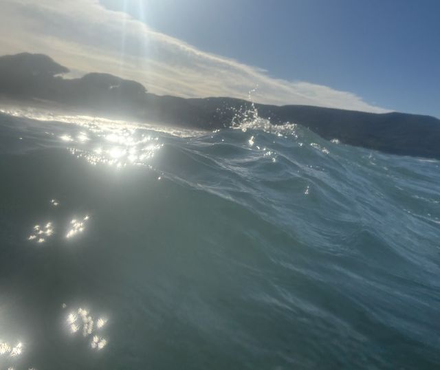 Onda marina agitata foto di Sibilla Ulivi