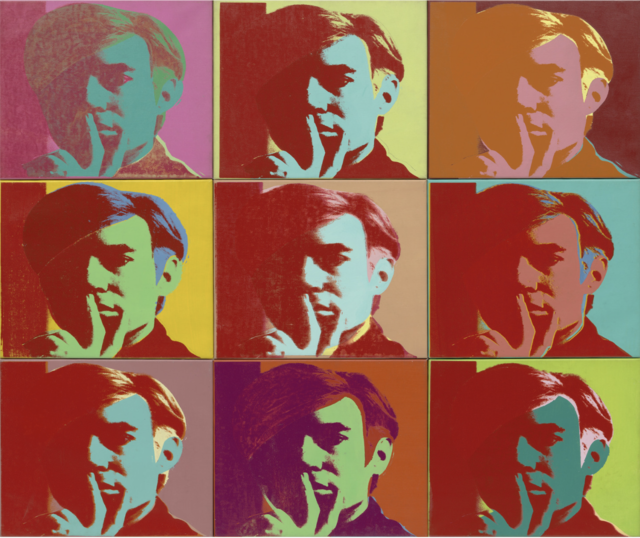 Andy Warhol, Self-Portrait, 1966 © 2026 Andy Warhol Foundation for the Visual Arts / Artists Rights Society (ARS), New York